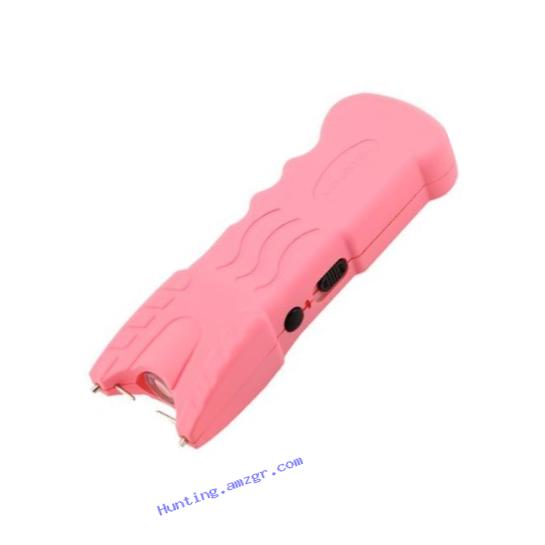 Vipertek VTS-979P V Stun Gun Rechargeable with LED Flashlight (Pink)