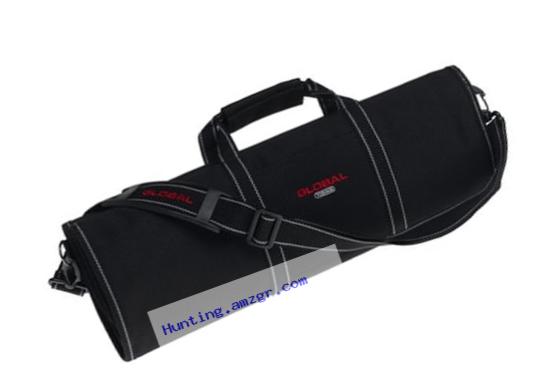 Global G-668/16 - Knife Roll with Handle and 16 Pockets