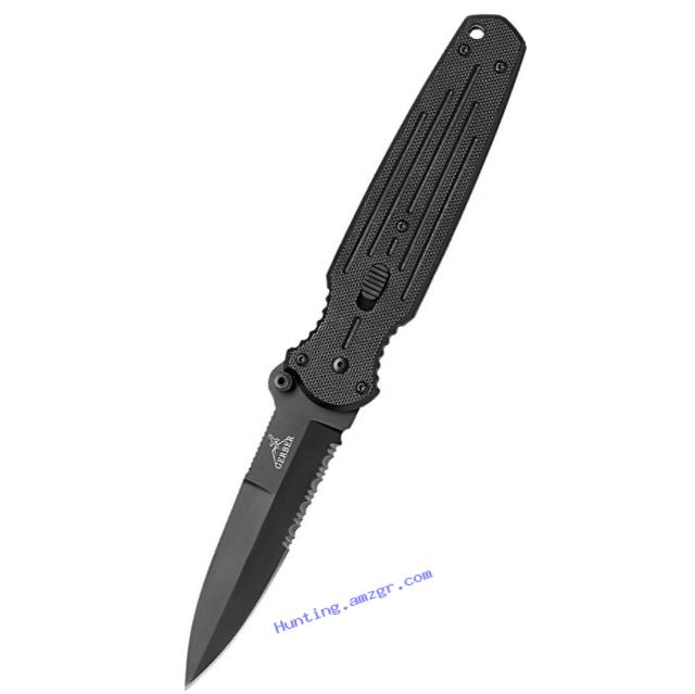Gerber Covert Knife, Serrated Edge, Black [22-01966]